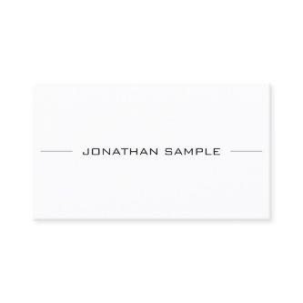 Artistic Minimalist Modern Smart Professional Chic