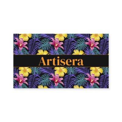 Artistic Stylized Floral Pattern