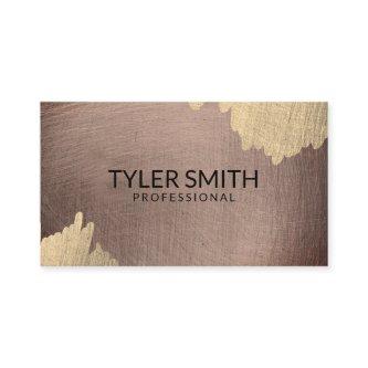 Artistic Two Tone Metallic