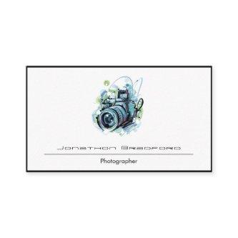 Artistic Watercolor SLR Camera Photography
