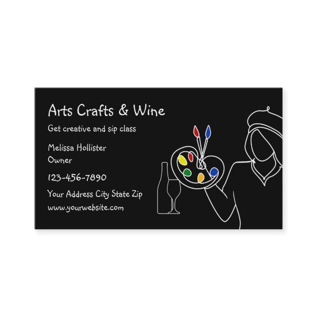 Arts Crafts & Wine Classes