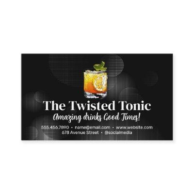 Artsy Mixed Cocktail Drinks