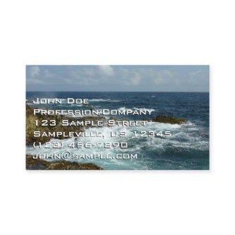 Aruba's Rocky Coast and Blue Ocean