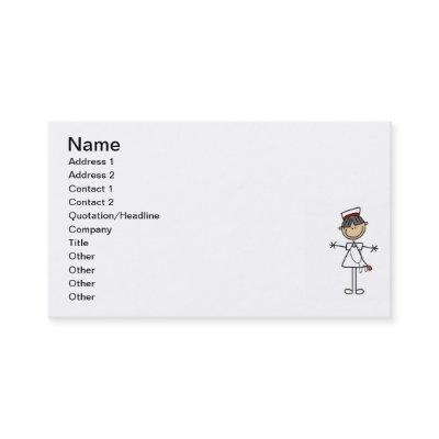 Asian Stick Figure Nurse T-shirts and Gifts