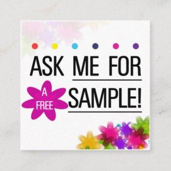 Ask me for a sample Color Street Nail Stylist card