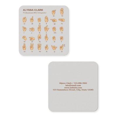 ASL Interpreter Square