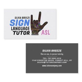 ASL, Love Gesture, Sign Language Tutor, Teacher