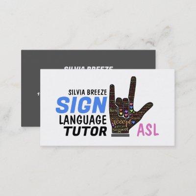 ASL, Love Gesture, Sign Language Tutor, Teacher