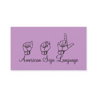 ASL, Sign Language,  Translator