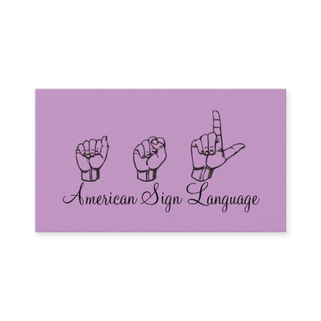 ASL, Sign Language, Translator