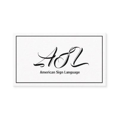 ASL, Sign Language,  Translator