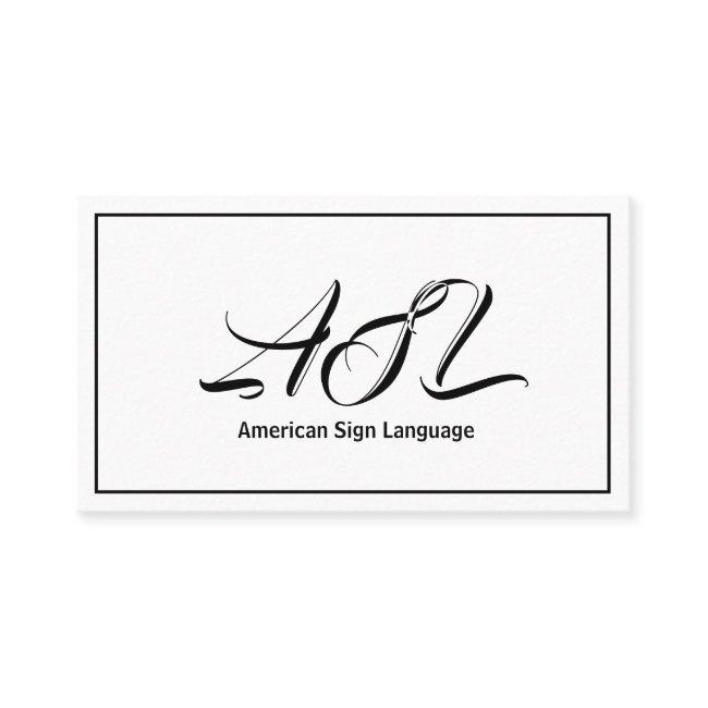 ASL, Sign Language, Translator