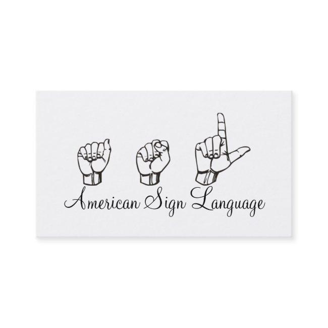 ASL, Sign Language, Translator