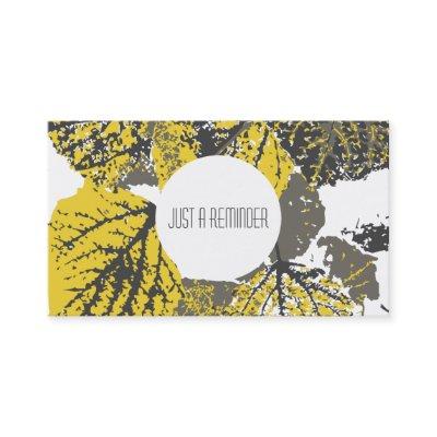 aspen leaves appointment reminder