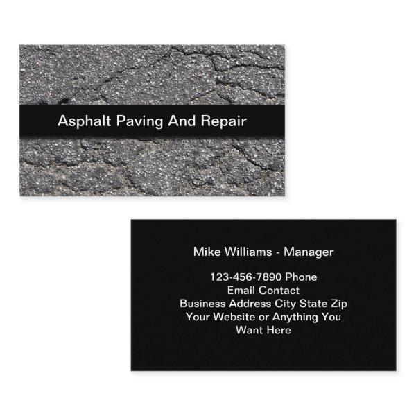 Asphalt Paving And Construction