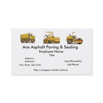 Asphalt Paving Machine Construction