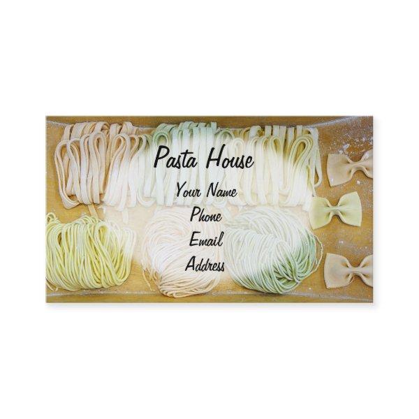 Assortment of Fresh, Handmade Italian Pasta