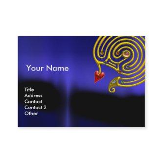 ASTRAL LABYRINTH,ASTROLOGY ZODIAC CHART Black Blue