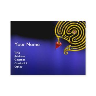 ASTRAL LABYRINTH,ASTROLOGY ZODIAC CHART Black Blue