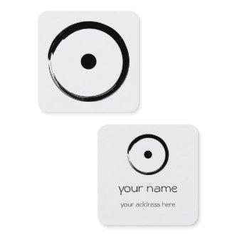 Astrological Sun Sign - Buddhism Zen Circle 1 Square