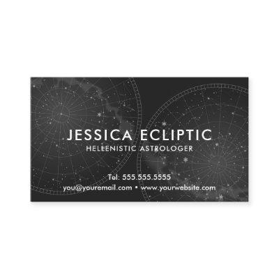 Astrology Constellations Chart (B&W) Astrologer