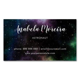 Astronaut Modern Creative Galaxy Themed Space Dark  Magnet