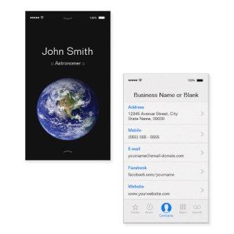 Astronomer - iPhone iOS Customizable Flat UI Style