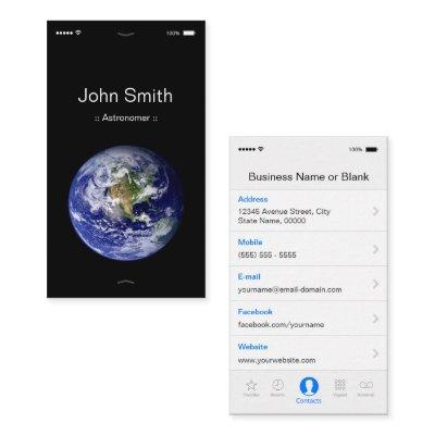 Astronomer - iPhone iOS Customizable Flat UI Style