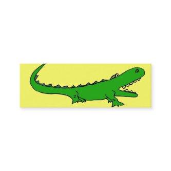 AT- Cartoon Gator Bookmarks Mini