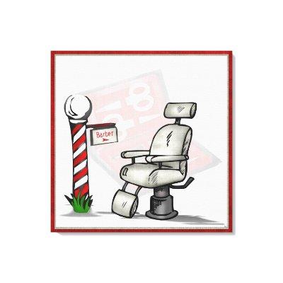 At The Barber Shop Decor