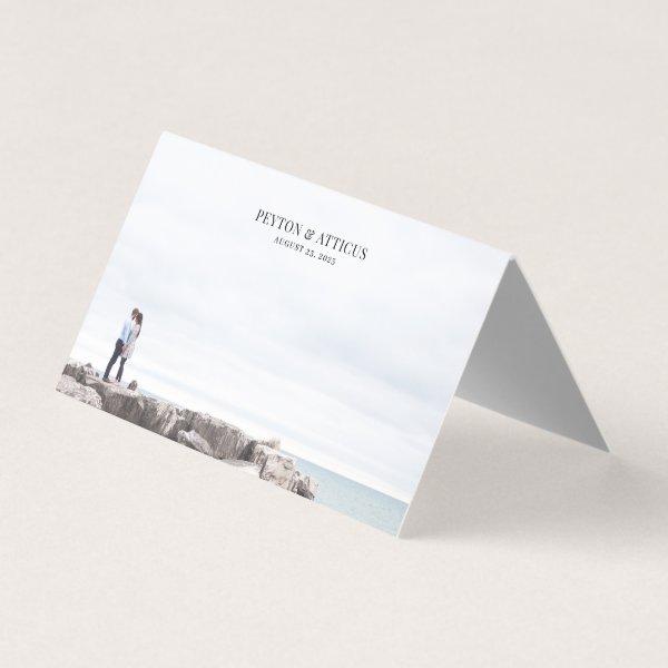 Atmosphere Photo Blank Space Event Place Card