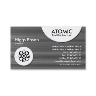 Atomic Circles - Brushed Metal Texture