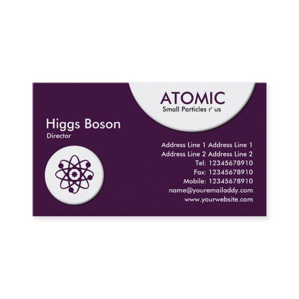 Atomic Circles - Dark Purple (330033)