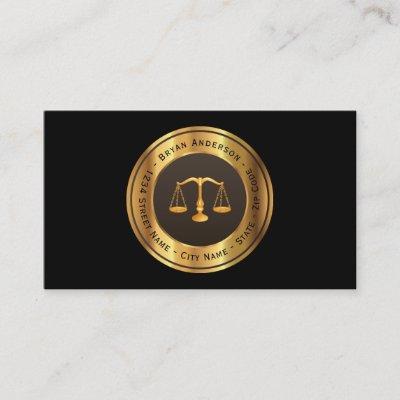 Attorney At Law Gold Scale