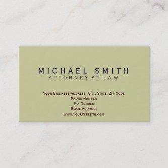 Attorney at Law Minimal