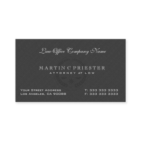 Attorney At Law Office Simple Gray Monotones
