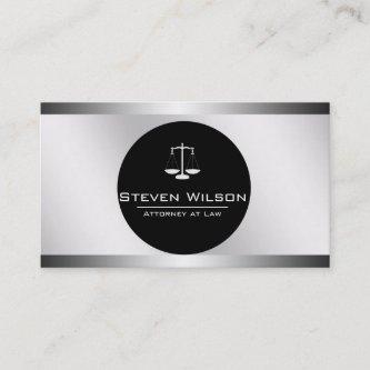 Attorney At Law Profession White Black Legal Scale