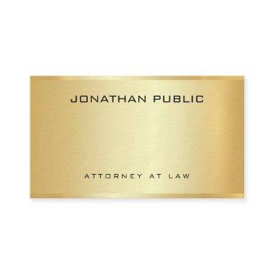 Attorney  Law Office Gold Template