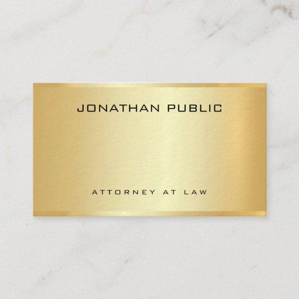 Attorney  Law Office Gold Template