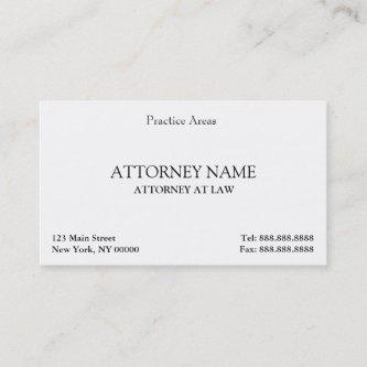 Attorney Elegant Clean
