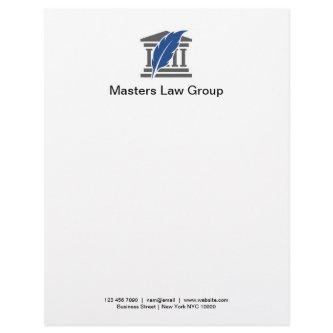 Attorney Law Office Business Stationary Template Letterhead