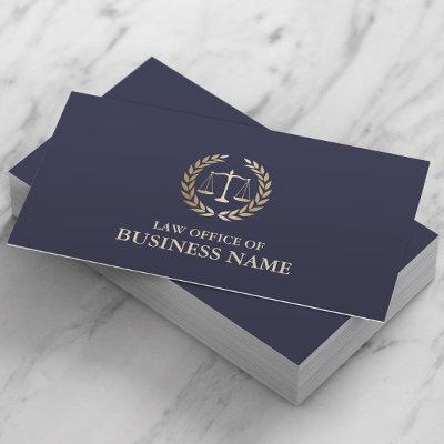 Attorney Lawyer Gold Scale of Justice Elegant