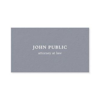 Attorney Modern Professional Elegant Grey Template