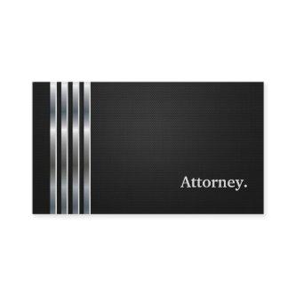 Attorney Professional Black Silver