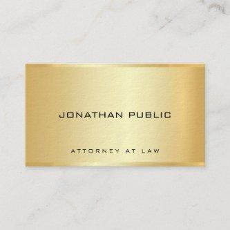 Attorney Thick  Elegant Professional