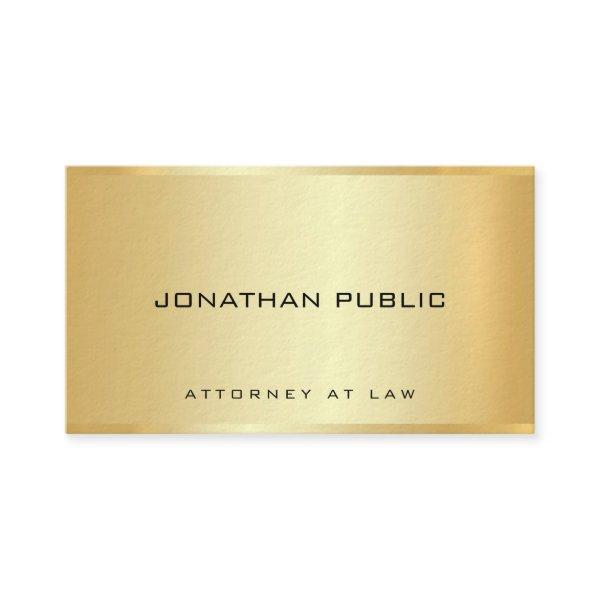 Attorney Thick  Elegant Professional