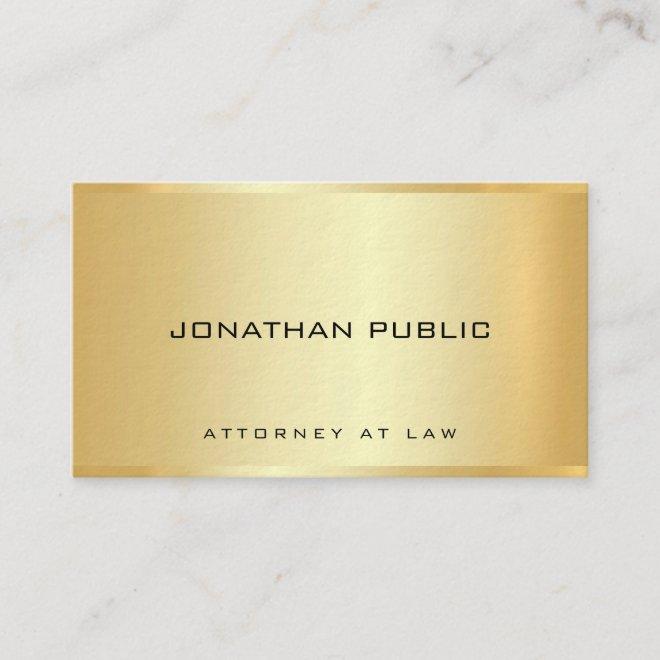 Attorney Thick  Elegant Professional