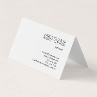Attractive Black White Modern Minimalist Plain