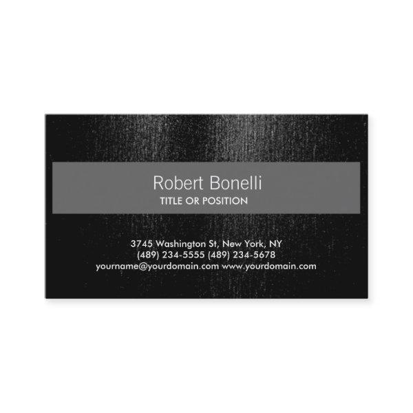 Attractive Charm Black Grey Stripe