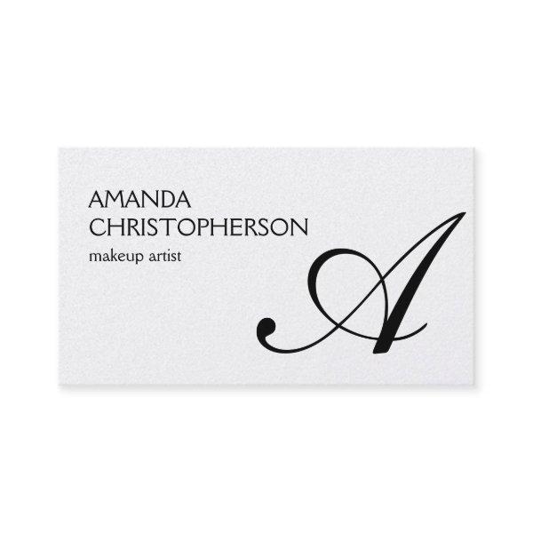 Attractive Monogram Makeup Artist